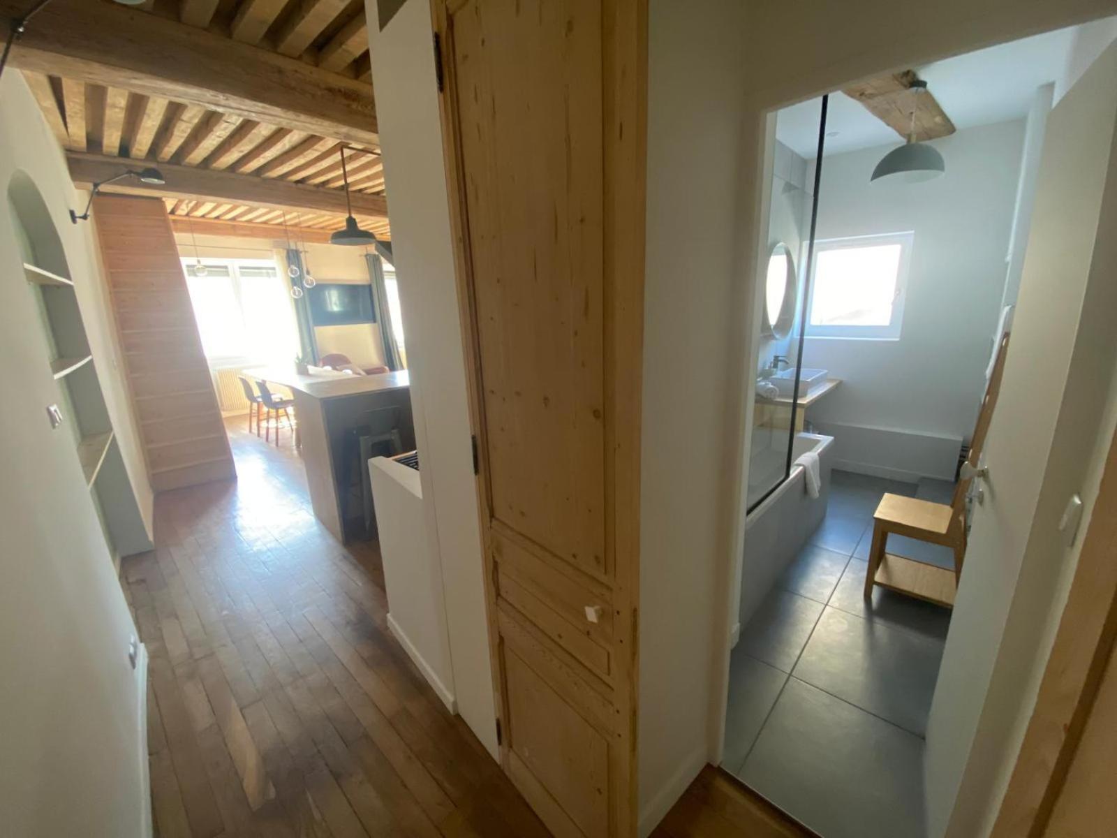 Appartement T3 Hyper Centre De Lyon, Super Vue Fourviere Exterior foto