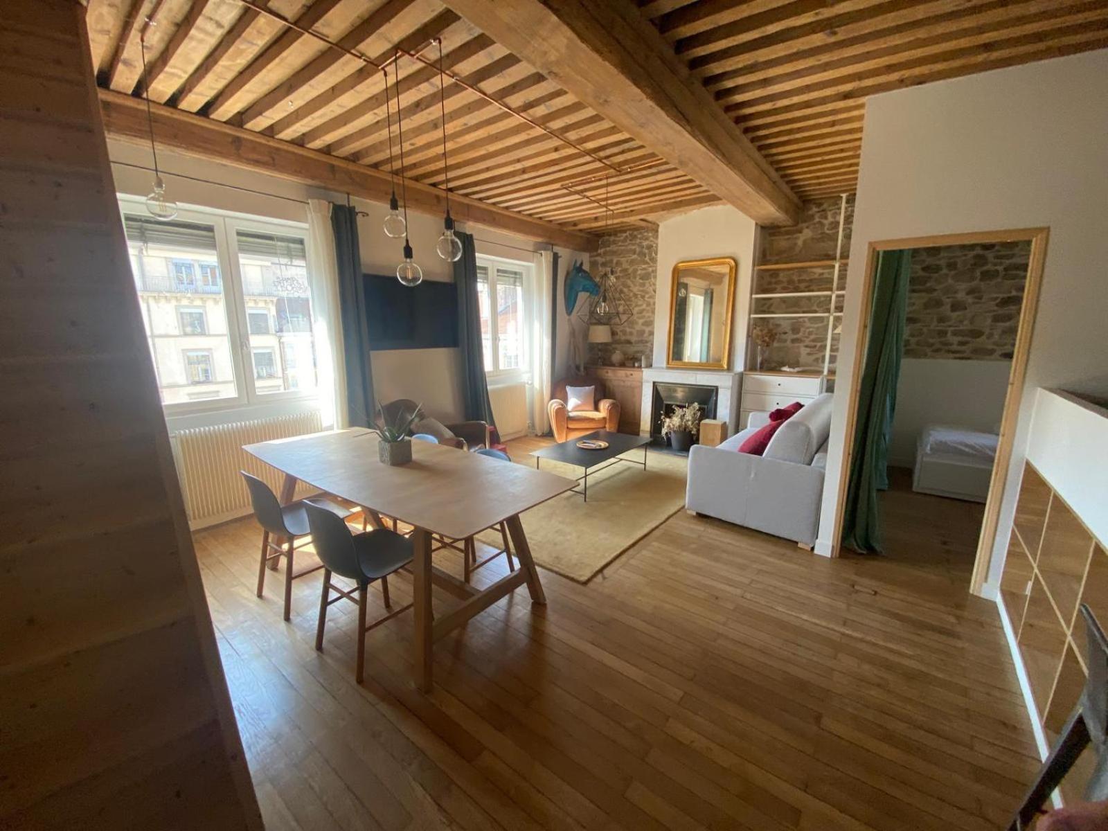 Appartement T3 Hyper Centre De Lyon, Super Vue Fourviere Exterior foto